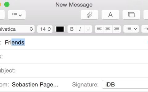 如何在 Mac 上发送群组电子邮件