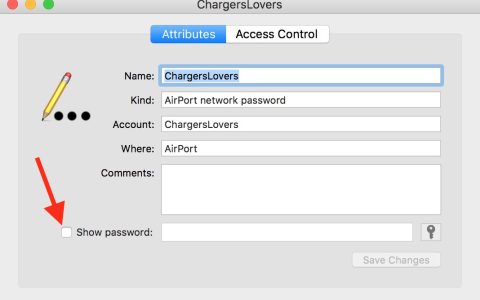 苹果电脑(macOS)怎么查找Wi-Fi 密码