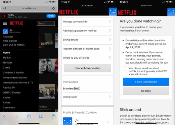 准备好取消您的Netflix 订阅了吗？就是这样