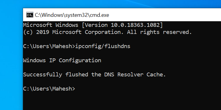 如何修复“DNS_PROBE_FINISHED_NXDOMAIN”错误