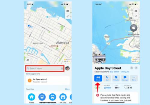 (iOS 16)怎么在苹果手机地图中绘制站点的路线图-多听号