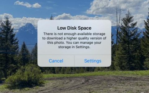 iphone照片感叹号怎么办（修复苹果手机上磁盘空间不足 ）