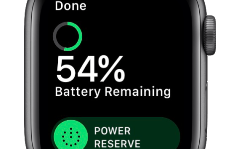 如何在Apple Watch上使用“低电量”电池模式