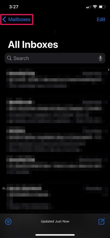 iPhone邮箱隐藏了怎么打开，iPad查看隐藏邮件