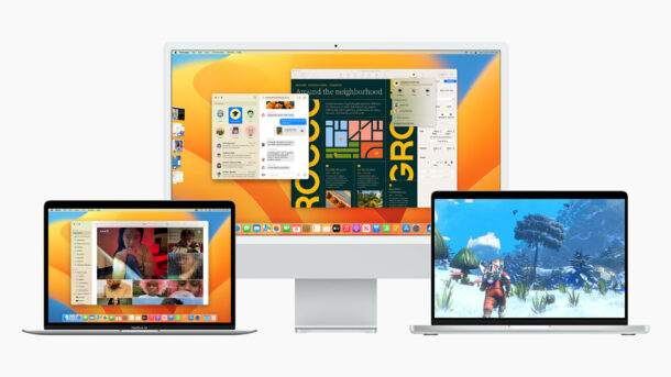 MacOS13 Ventura兼容Mac列表（苹果笔记本系统新系统）