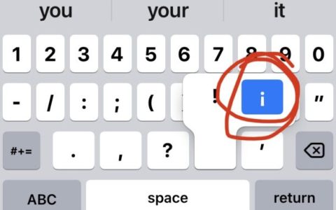 怎么在iPhone手机输入倒置感叹号¡，iPad打出反向叹号教程