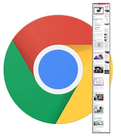 在Chrome浏览器中捕获全尺寸网页滚动屏幕截图