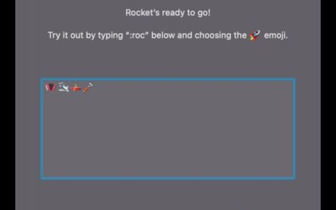 使用Rocket在 Mac上获取Slack风格的Emoji快捷方式