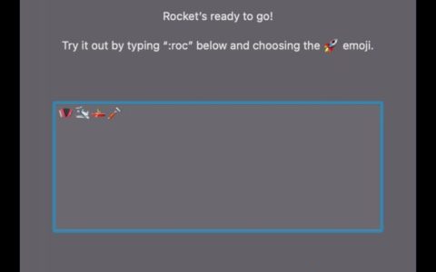 使用Rocket在 Mac上获取Slack风格的Emoji快捷方式