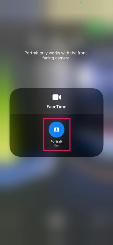 怎么在FaceTime通话期间模糊背景（方法适用iPhone、iPad和Mac）