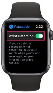 怎么在苹果手表上启用或禁用手腕检测-多听号