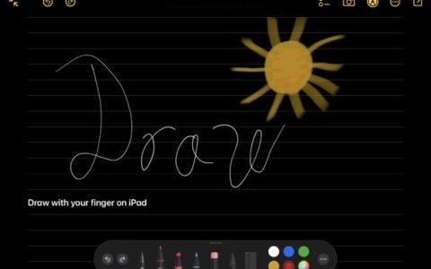 当iPad不让你用手指写字时，怎么用手指在iPad上书写