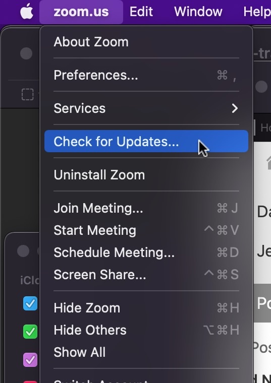 Zoom检查更新失败，如何在Mac电脑上更新Zoom应用方法
