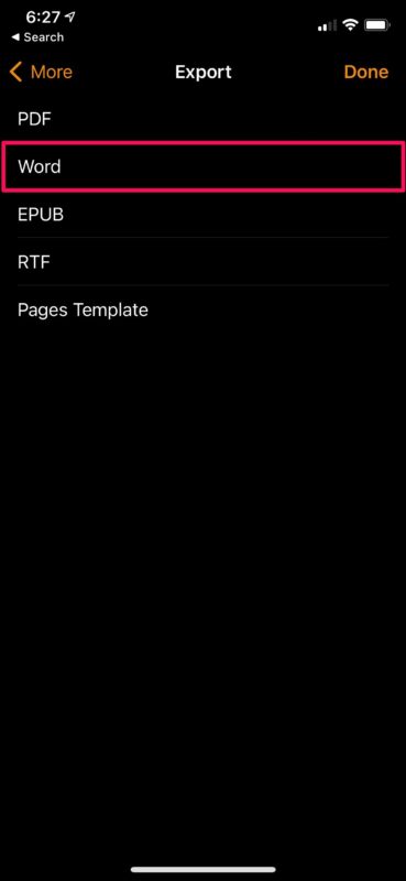 如何在iPhone上将PDF文件转换为Word文档