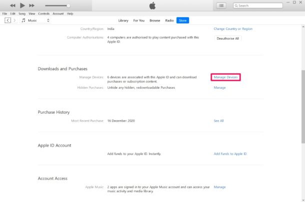 如何从电脑与Mac中删除与Apple ID关联的设备