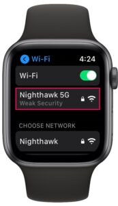 如何在苹果手表上使用私有MAC地址，Apple Watch上设置私人Wi-Fi地址