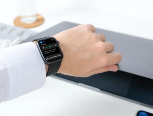 如何在Apple Watch上使用Siri播报消息
