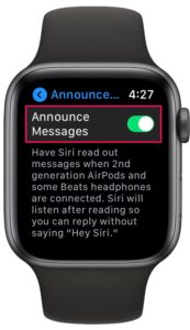 如何在Apple Watch上使用Siri播报消息