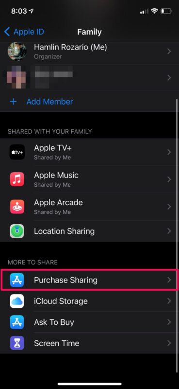[苹果教程]如何在iPhone和iPad上与家人共享购买