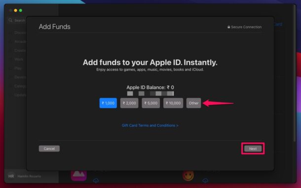 苹果MacBook怎么给Apple ID充值，简单7步学会