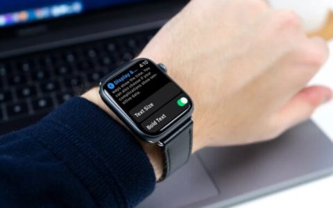 苹果手表字体大小怎么设置，apple watch调字体大小方法