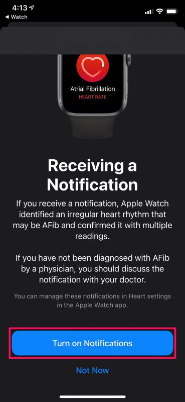 如何设置Apple Watch通知高心率