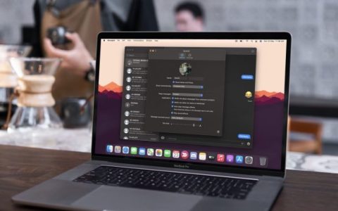 如何在macbook的信息中使用提及