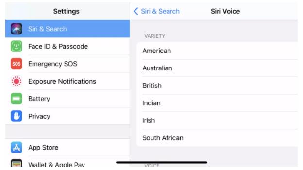 苹果iPhone和iPad怎么更改Siri的声音-多听号