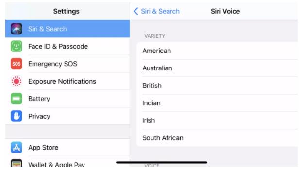 苹果iPhone和iPad怎么更改Siri的声音