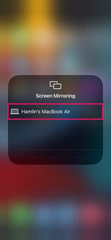 如何AirPlay音乐和视频从iPhone或iPad导入到Mac