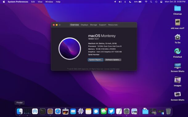 如何在Mac安装MacOS Monterey，苹果电脑升级教程