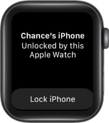 苹果手表Watch技巧，教你怎么戴口罩解锁iPhone