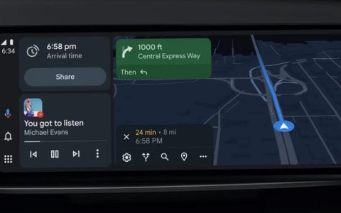 谷歌的Android Auto进行了重新设计“Coolwalk”将提供给Spotify
