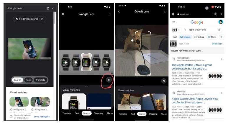 适用于Android的Google Lens获得启动图像搜索的快捷方式