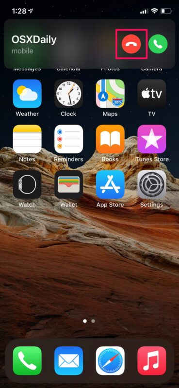 如何拒绝iPhone上的电话（iPhone怎么拒接电话方法）
