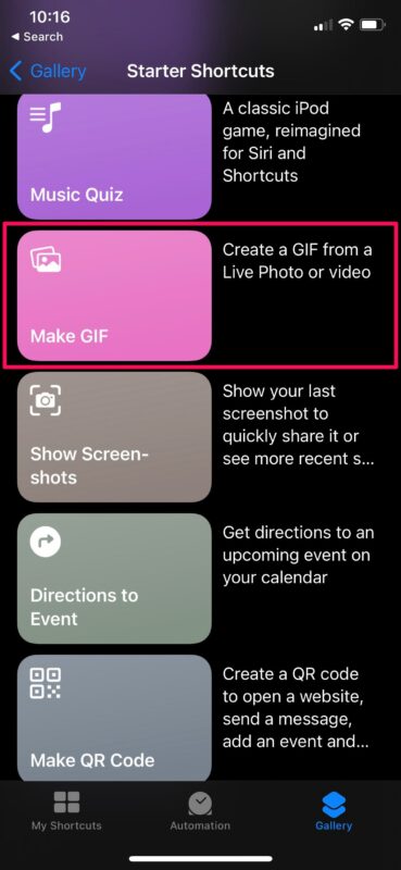 如何在iPhone和iPad上将视频转换GIF