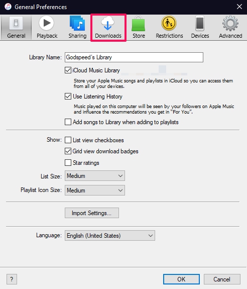 如何自动将歌曲从iCloud下载到Windows PC
