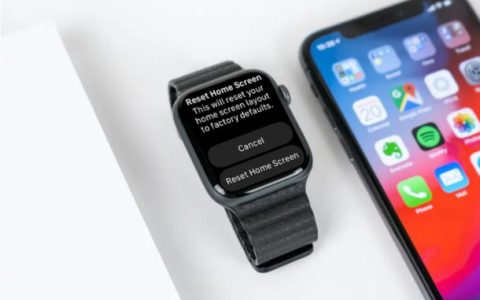 苹果手表桌面图标怎么更改，Apple Watch上重置主屏幕布局