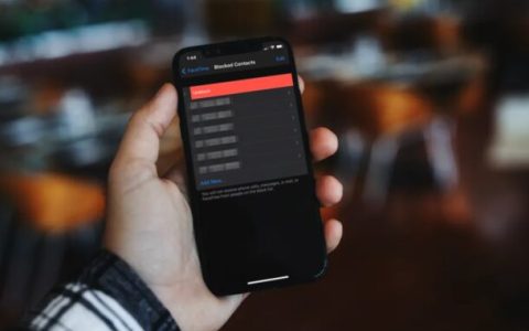 怎么在iPhone解除已阻止联系人，FaceTime通话设置