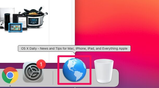 [苹果教程]macOS上Chrome书签添加到Mac Dock