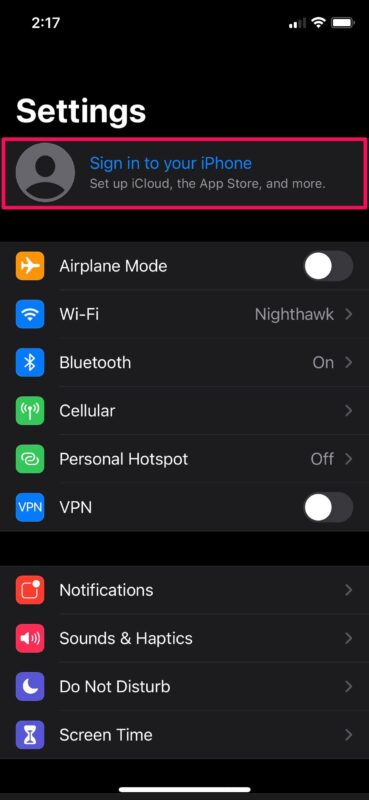 如何在iPhone和iPad上切换Apple ID/iCloud帐户