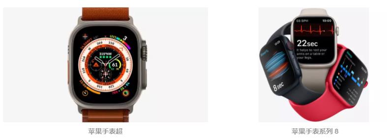 Apple Watch Ultra和Series8区别参数对比，那款更值得入手？
