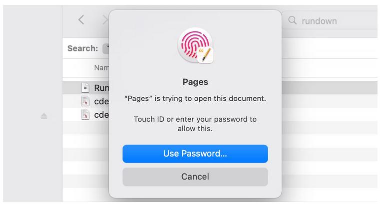 MAC怎么密码保护iWork文档，苹果电脑5步使用密码保护页面