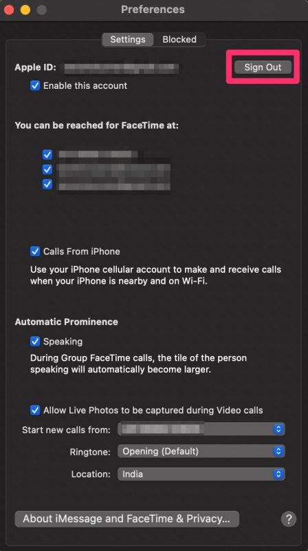 怎么为FaceTime使用不同的Apple ID，苹果电脑更改FaceTime教程