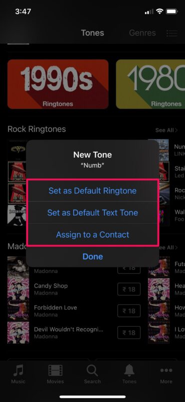 如何在iPhone上购买铃声，iTunes Store苹果手机更换铃声简单步骤
