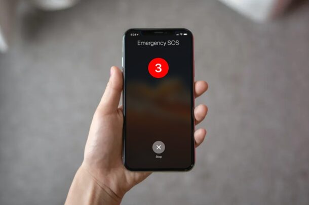 如何在iPhone上激活紧急SOS，苹果手机正确激活和使用紧急SOS服务