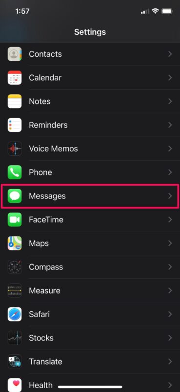 iPhone手机使用iMessage电子邮件地址添加或删除
