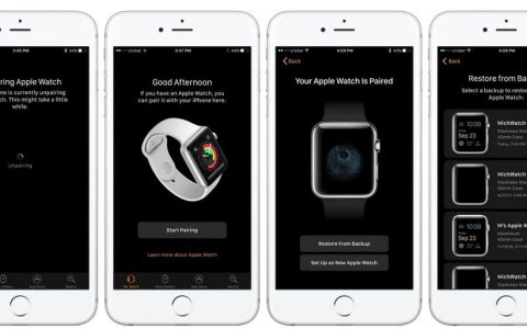 如何从iCloud备份恢复Apple Watch（iPhone重置苹果手表）