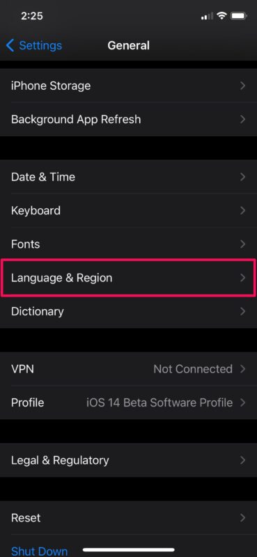 在iPhone手机上更改语言和地区，iPad上设置首选语言教程