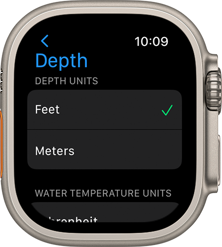 如何在 Apple Watch Ultra 上使用 Depth App - 深度单位